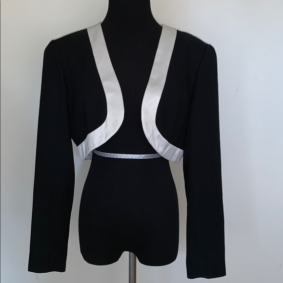 Liz Claiborne Cropped Blazer Jacket - Picture 1 of 3